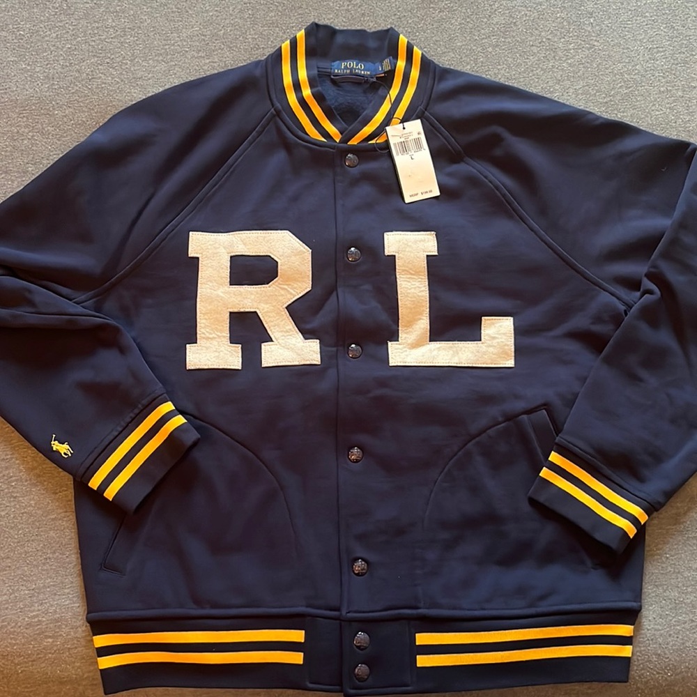 Polo by Ralph Lauren varsity jacket 🧥